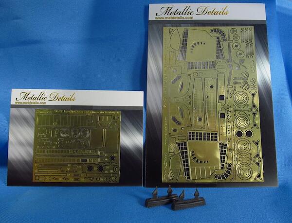 Detailing set for Landing gears Sukhoi Su27 Flanker (Academy)  MD4838