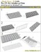 Sukhoi Su33 Air Intake Grilles detail set (Minibase) MD4852