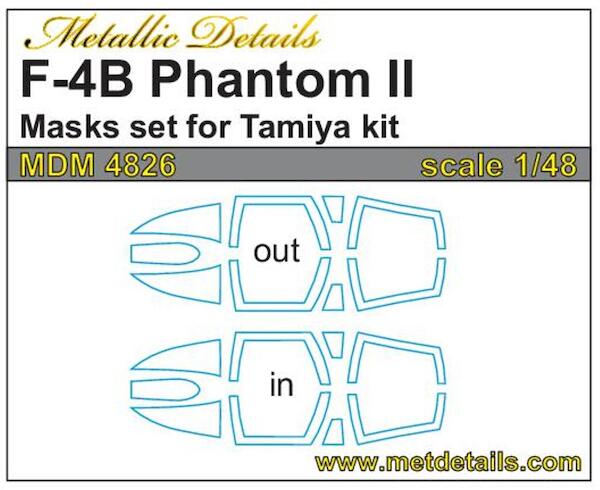 F4B Phantom II Masking set (Tamiya)  MDM4826