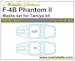 F4B Phantom II Masking set (Tamiya) MDM4826