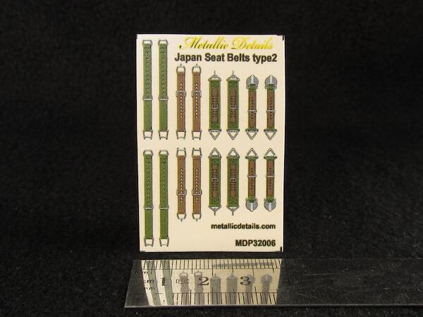 Japan seat belts WWII type 2 MDP32006