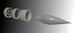 Lockheed SR71 Blackbird Inlet cones (Testors/Italeri) MDR4804
