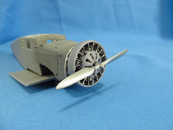 Junkers W34 BMW-132 Engine set (Mikro Mir) MDR48115