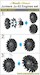 Junkers Ju52 BMW-132 Engines set (3x)  MDR48117