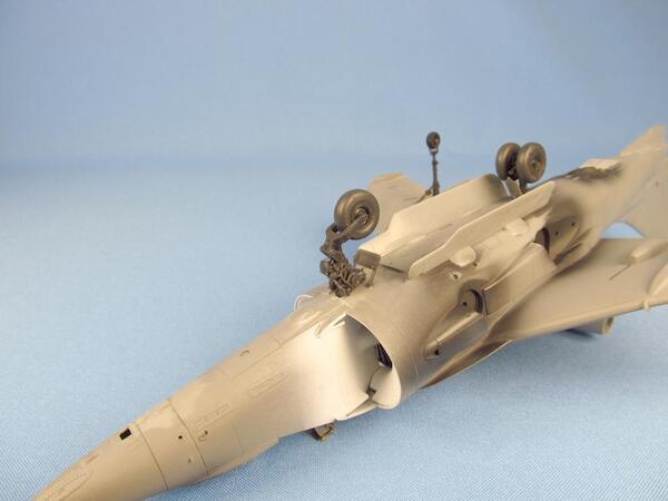 Hawker Harrier GR7/GR9 Landing Gear with wheels (Hasegawa)  MDR48133