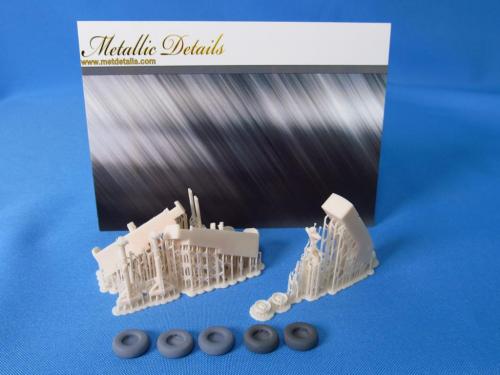 IA58 Pucara Landing gear detailing set (Kinetic) MDR48141