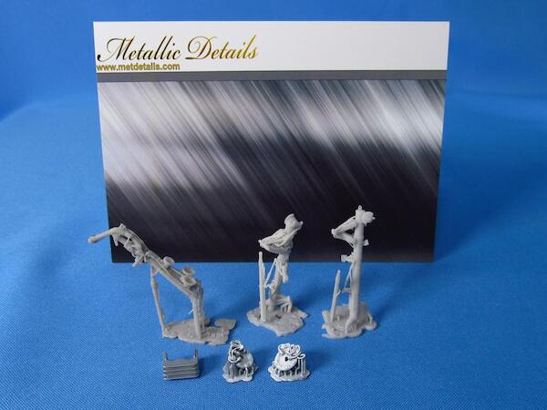 Sukhoi Su30SM Flanker Landing gear detailing set (Kitty Hawk) MDR48144
