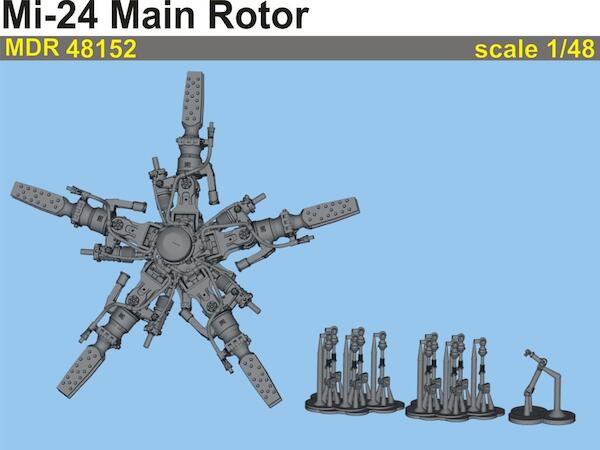 Mil Mi24 Main rotor (Kitty Hawk) MDR48152