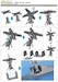 AH64 Apache main and tailrotor detailing set (Hasegawa, Academy)  MDR48165