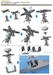 AH64 Apache Longbow main rotor detailing set (Hasegawa, Academy) MDR48166