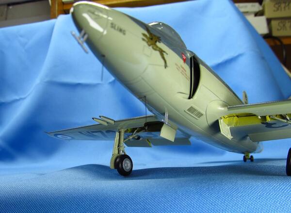 Supermarine Attacker FB2 Landing gear (Classic Airframe, Trumpeter) MDR48168