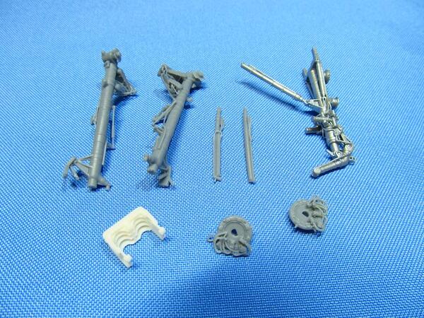 Sukhoi Su35 Landing Gears detailing set (Great wall Hobby) MDR48180