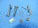 Sukhoi Su35 Landing Gears detailing set (Great wall Hobby) MDR48180