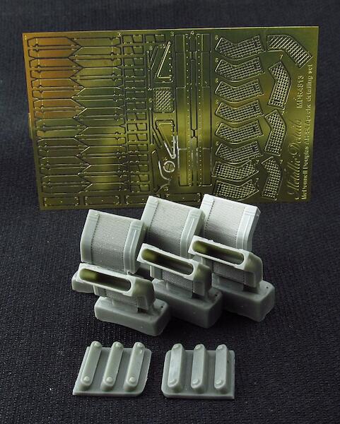 McDonnell Douglas AH64 Apache Detail set: Exhaust Pipes MDR4819