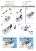 Grumman C2A Greyhound Landing gear and Bays Detailing set (Kinetic) MDR48224