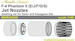 F4E/J/F/G/S Phantom Jet Nozzles (Hasegawa, Italeri)  MDR48268