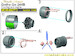 Gotha Go244B Cowling and Gnome Rhone engines (ICM) MDR48273