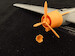 Gotha Go244B Cowling and Gnome Rhone engines (ICM) MDR48273