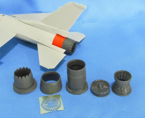 F16 jet nozzle for PW F100 engine (Tamiya)  MDR4860