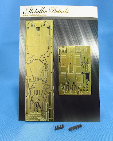 Mil Mi24 Wheelbays Detail set (Zvezda)  MDR4871