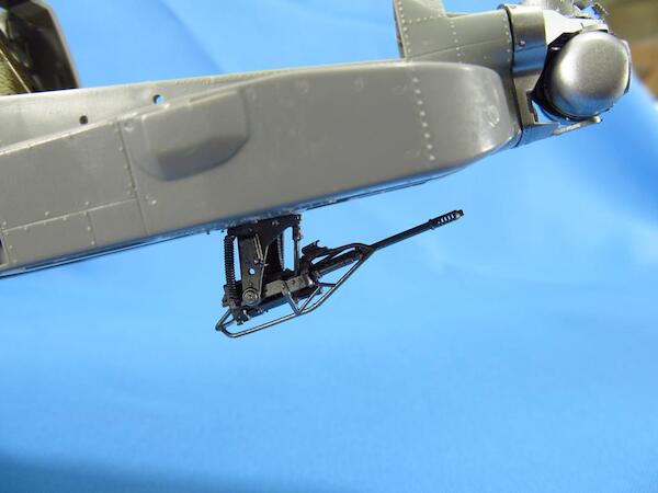 McDonnell Douglas AH64 Apache M230 Chain Gun (Hasegawa, Academy)  MDR4883