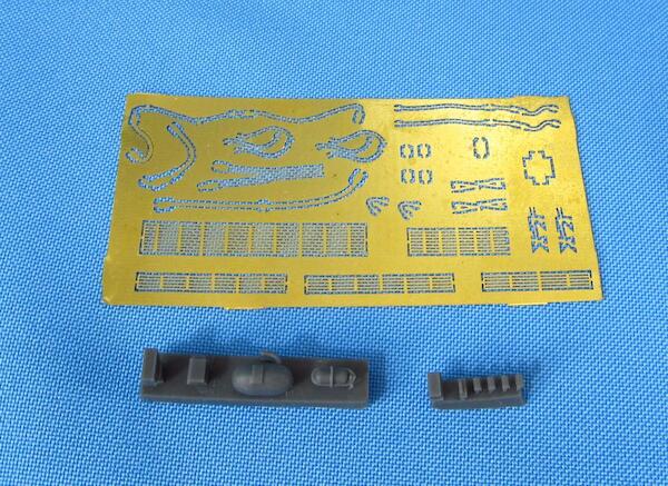 Messerschmitt Me262 Wheel Bays detail set (Hobby Boss)  MDR4886
