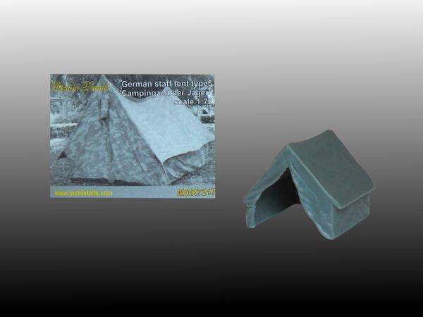 German Staff Tent type 5 "Campingzelt der Jäger" MDR7217