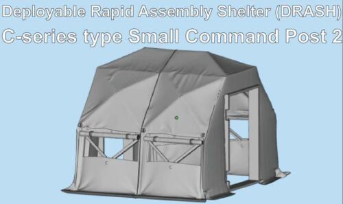 Deployable Rapid Assembly Shelter (DRASH) C series type Small Command post 2 MDR7255