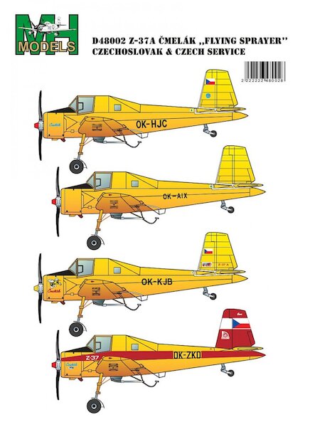 Z37A Cmelak "Flying Sprayer" Czechoslovak and Czech Service  D48002