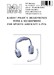 Pilots Headphones with Microphone for Sports Aircrtaft (5x) K48007