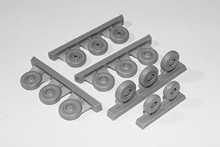 Tupolev Tu160 Blackjack wheels (Trumpeter) K72002