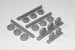 Tupolev Tu160 Blackjack wheels (Trumpeter) K72002