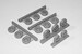 Tupolev Tu160 Blackjack wheels (Trumpeter) K72002