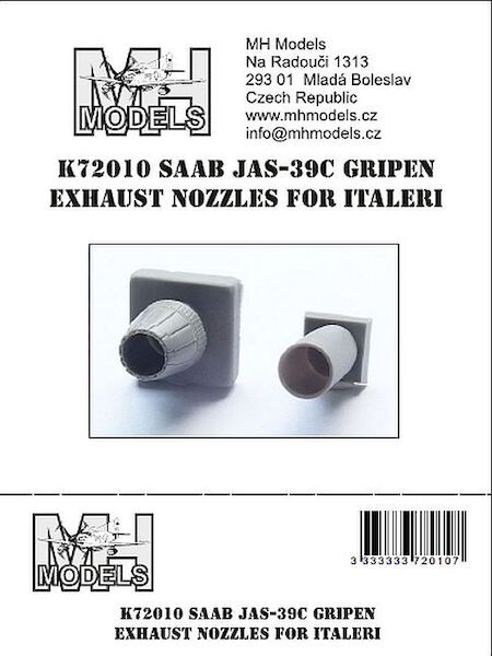 SAAB JAS39C Gripen Exhaust Nozzle (Italeri)  K72010