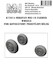 Mikoyan MiG19 Farmer Wheels (KP new) K72014