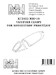 Mikoyan MiG19 Vacuform canopy (KP new) K72023