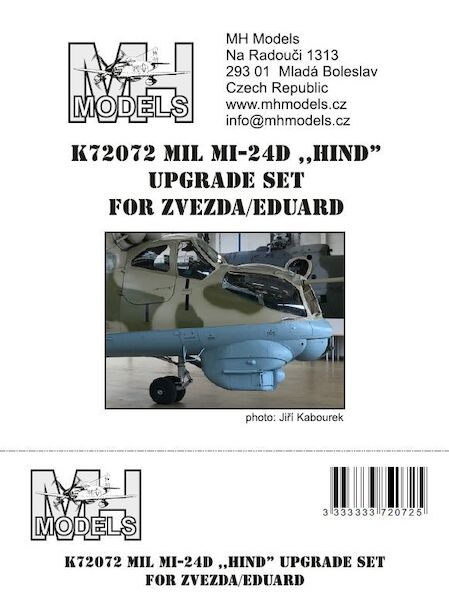 Mil Mi24 Hind Update set (Zvezda, Eduard) K72072