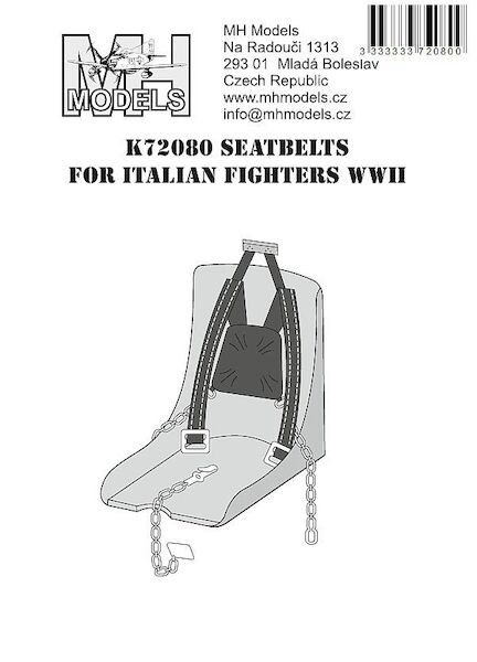 Seatbelts for Italian Fighters WWII K72080