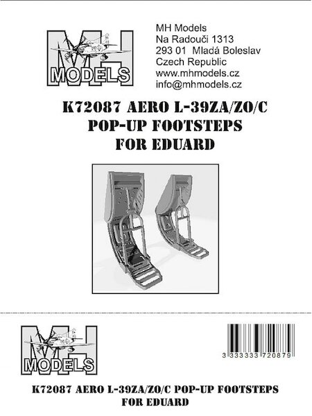 Aero L39ZA/ZO/C Pop up Footsteps (Eduard) K72087