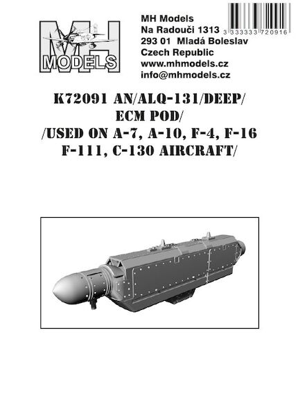 AN/ALQ131 Deep ECM pod K72091