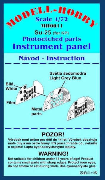 Suchoi Su25 Frogfoot instrument panel (KP-old) K72911