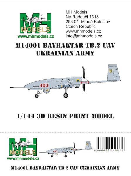 Bayraktar TB2 UAV (Ukrainian Army)  M14001