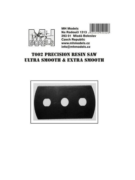 Precision Resin saw Ultra Smooth & extra Smooth T002
