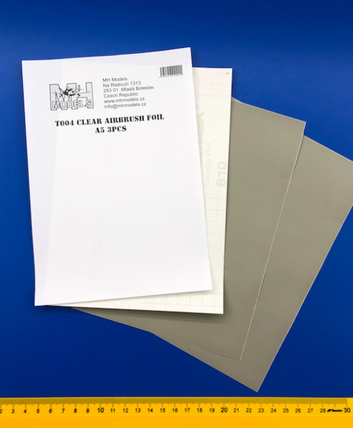 A5 sheets of Masking foil for own designs (3x) T004