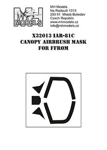 IAR81C Canopy Mask (Ffrom)  X32013
