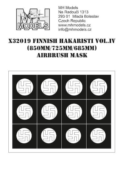Finnish Hakaristi Vol IV Airbrush masks X32019