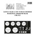 SAAB J29F Tunnan Swedish Markings Airbrush Masks (Fly Models) X32052