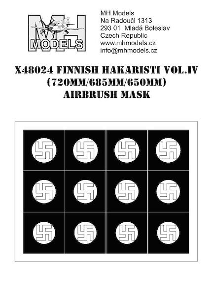 Finnish Hakaristi Vol IV Airbrush masks X48024