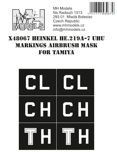 Dornier Do17Z-2 German crosses Airbrush mask (ICM) X48067