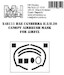 BAe Canberra B2/B20 Canopy Airbrush Masks (Airfix) X48111